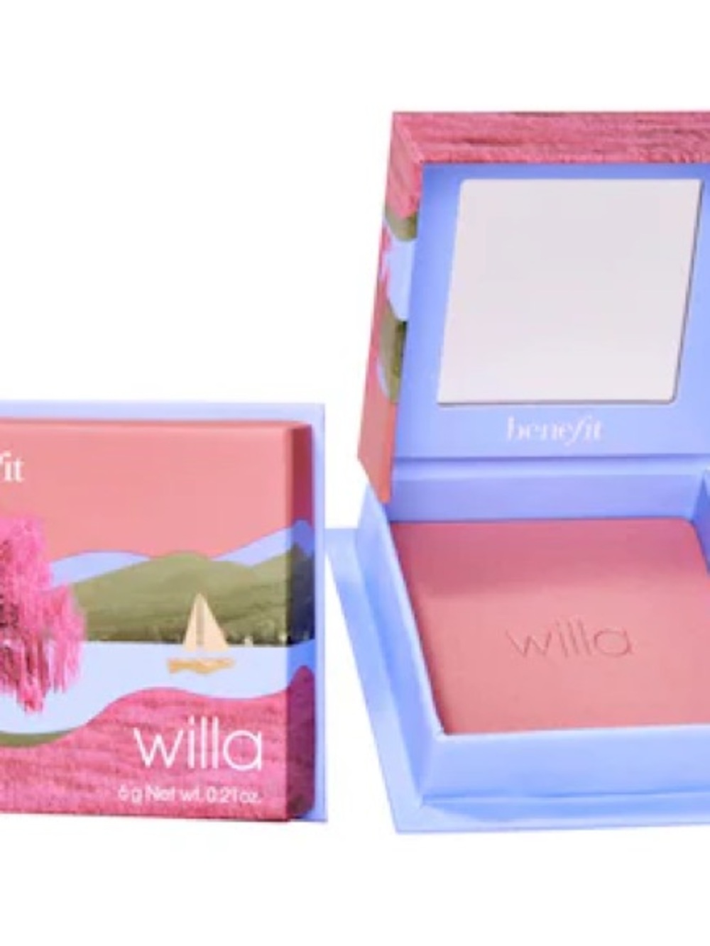 Benefit Willa Powder Blush – Soft Rose Pink